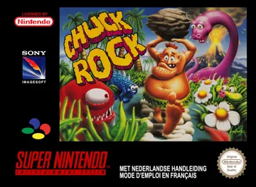 Chuck Rock (Europe) box cover front